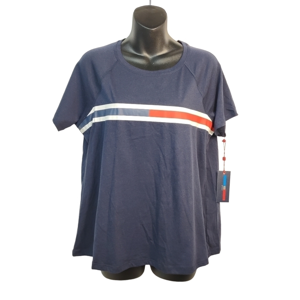Tommy Hilfiger T-shirt Navy Blue Women's Size M NWT